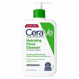 CeraVe Hydrating Facial Cleanser bottle