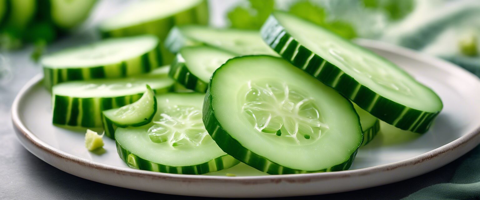 Cucumber Slices Natural Remedy